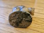 Hand-Carved Soapstone Inuit Bear Cub Sculpture