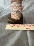Signed Inuit Soapstone Carving - Unique Artwork