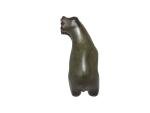 Vintage Inuit Soapstone Standing Animal Carving 8.5