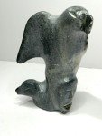 Signed 2006 Inuit Art Carving by Samwillie Amagoalik