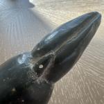 Vintage Serpentine Soapstone Seal Carving