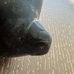 Vintage Serpentine Soapstone Seal Carving