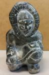 Inuit Soapstone Carving by Theresa Niakukluk