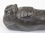 Josie Epoo 1974 Inuit Soapstone Basking Seal