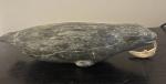 Inuit Soapstone Seal Sculpture - Vintage Art Piece