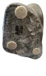 Black Soapstone Inuit Carving Sculpture - Signed