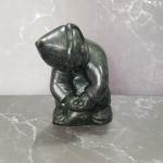 Authentic Soapstone Eskimo Carving by Juanisi Naukarua