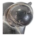 Inuit Soapstone Carving: Hunter with Seal 7