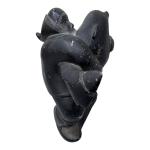 Inuit Soapstone Carving: Hunter with Seal 7