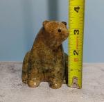 Inuit Soapstone Bear Carving by Signed Artist