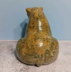 Inuit Soapstone Bear Carving by Signed Artist