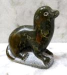 Hand Carved Vintage Inuit Soapstone Seal Art
