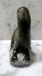 Hand Carved Vintage Inuit Soapstone Seal Art