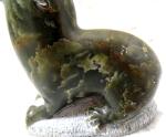 Hand Carved Vintage Inuit Soapstone Seal Art