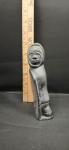 Original Soapstone Inuit Hunter Carving Sculpture
