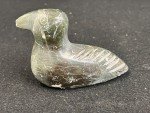 Hand Numbered Inuit Soapstone Puffin Carving