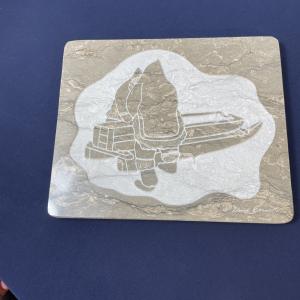 David Bernett "Loading Time" Marble Sculpture, 10"x12