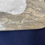 David Bernett "Loading Time" Marble Sculpture, 10"x12