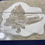 David Bernett "Loading Time" Marble Sculpture, 10"x12