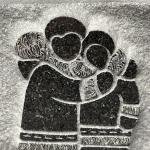 David Bernett Vintage Inuit Soapstone Sculpture