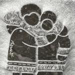 David Bernett 1997 Inuit Soapstone Sculpture