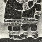 David Bernett Vintage Inuit Soapstone Sculpture