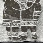 David Bernett 1997 Inuit Soapstone Sculpture