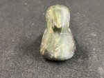 Hand Numbered Inuit Soapstone Puffin Carving