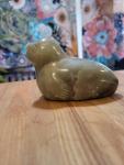 Handmade Inuit Soapstone Seal Carving - Signed
