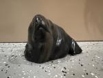 Josie Nuluki Soapstone Seal Carving
