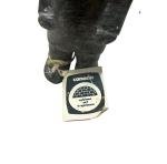 Hand-Carved Soapstone Eskimo Art Figure with Signature