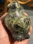 Inuit Soapstone Bird Shaman Sculpture