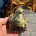 Inuit Soapstone Bird Shaman Sculpture