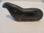 Signed Numbered Inuit Soapstone Seal Carving