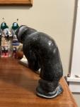 Large Inuit Soapstone Figure by Laimekee Kakee