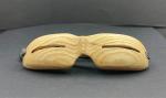 Inuit Wooden Snow Goggles and Mask Carving