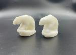 Charming Inuit Stone Polar Bear Pair