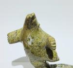 Original Soapstone Dancing Bear Inuit Carving