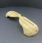 Inuit Wooden Snow Goggles - Rustic Carved Art