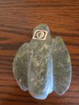 Hand-Carved Inuit Soapstone Bird Figurine