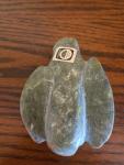 Hand-Carved Inuit Soapstone Bird Figurine