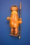 Rare Arne Tjomsland Eskimo Wood Figurine