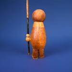 Rare Arne Tjomsland Eskimo Wood Figurine