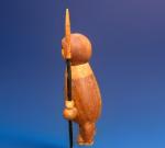 Rare Arne Tjomsland Eskimo Wood Figurine