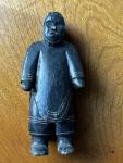 Inuit Hunter Carving Sculpture - Native Canadian Art