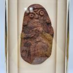 Ancient Inuit Clay Carving of Worshipper Idol