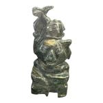 Abstract Inuit Art Stone Figure Statue 4.5”