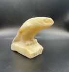 White Eagle Stone Sculpture – Vintage Inuit Art