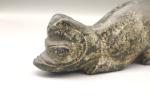 6” Hand Carved Stone Lizard Sculpture