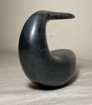 Vintage Hand-Carved Soapstone Whale Inuit Sculpture
